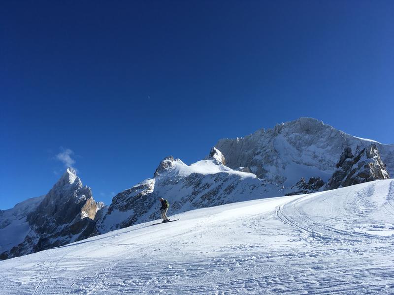 Ski au pied de la Meije - La Grave Ski au pied de la Meije - La Grave