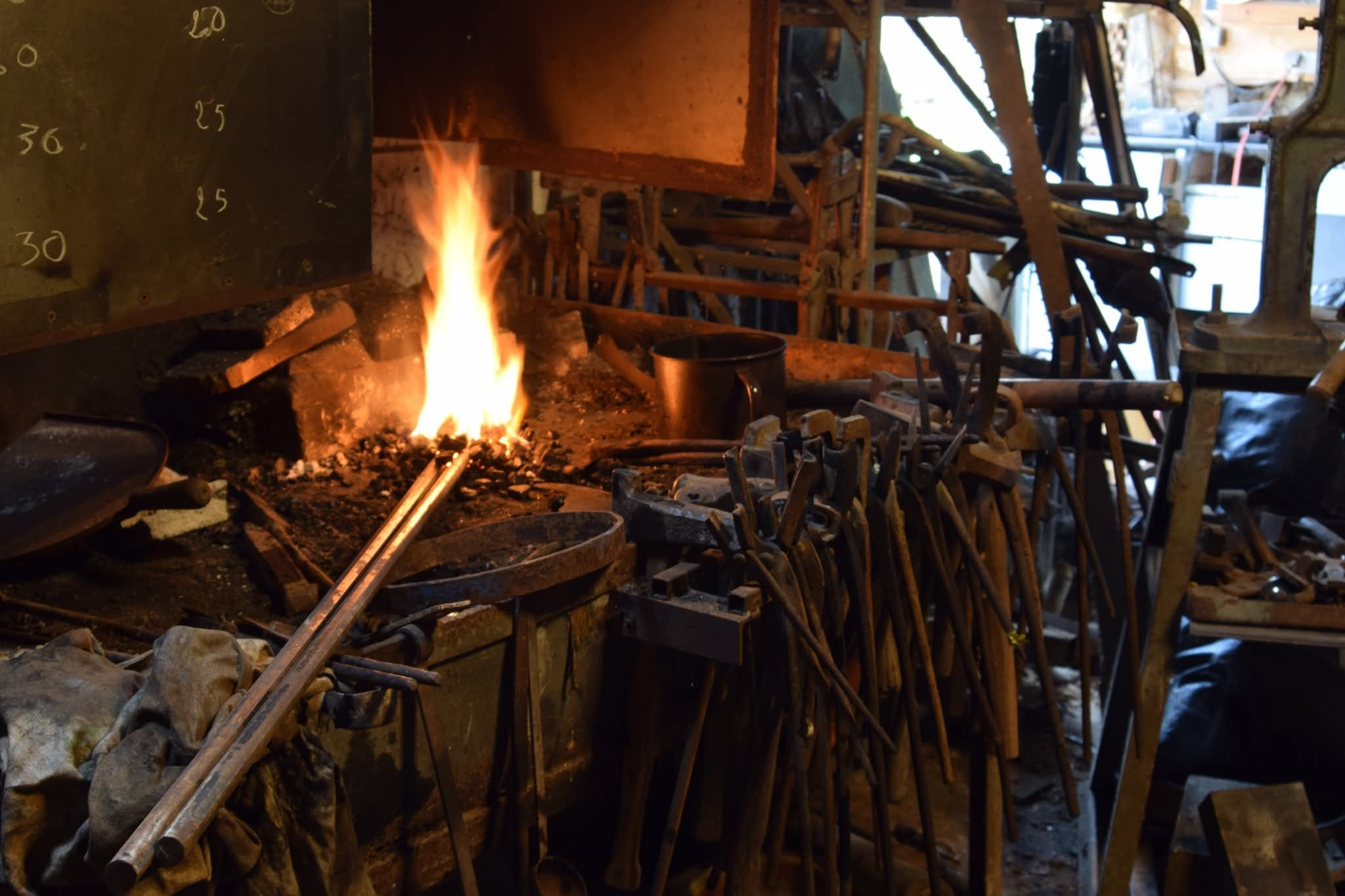 Stage de forge avec Arsimed & Charlieforge