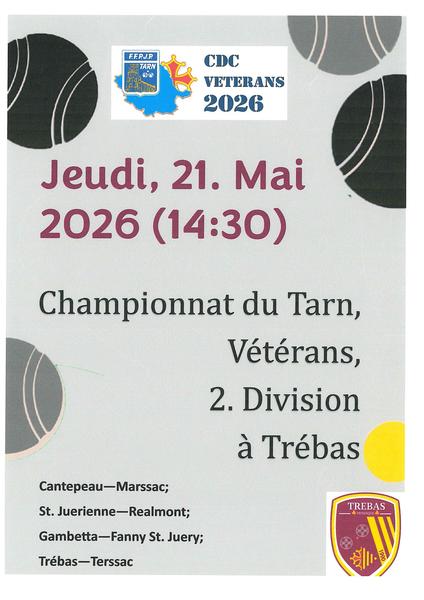 Championnat du Tarn de Pétanque