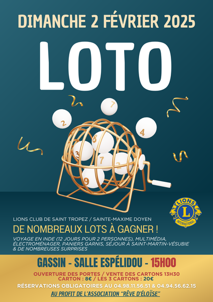 Loto du Lions Club 2025