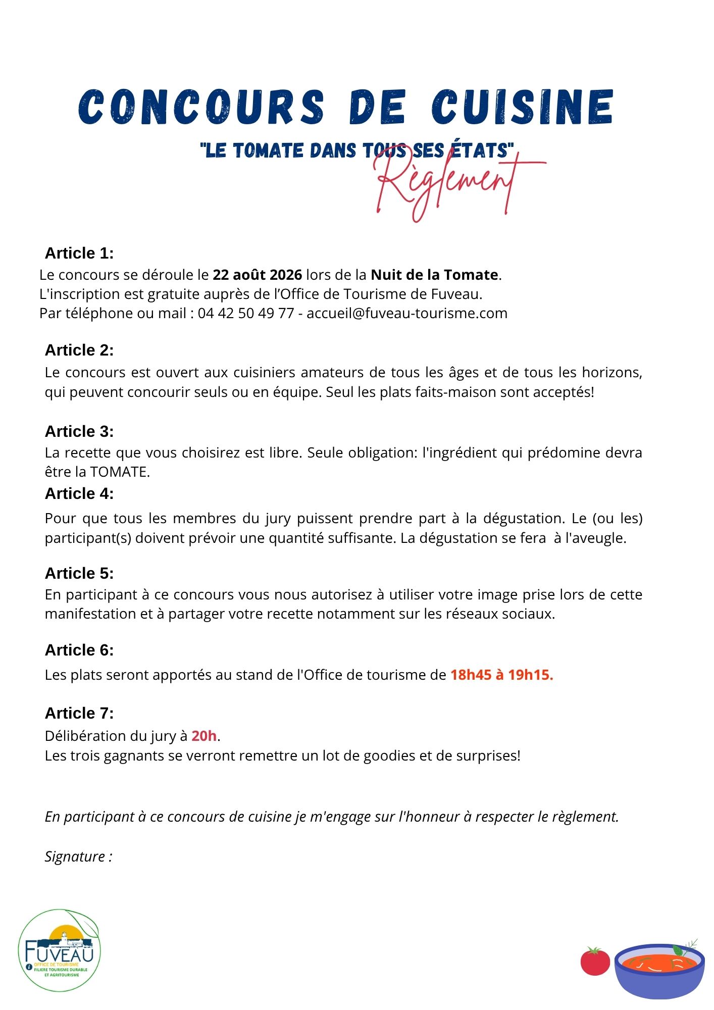 Concours de cuisine