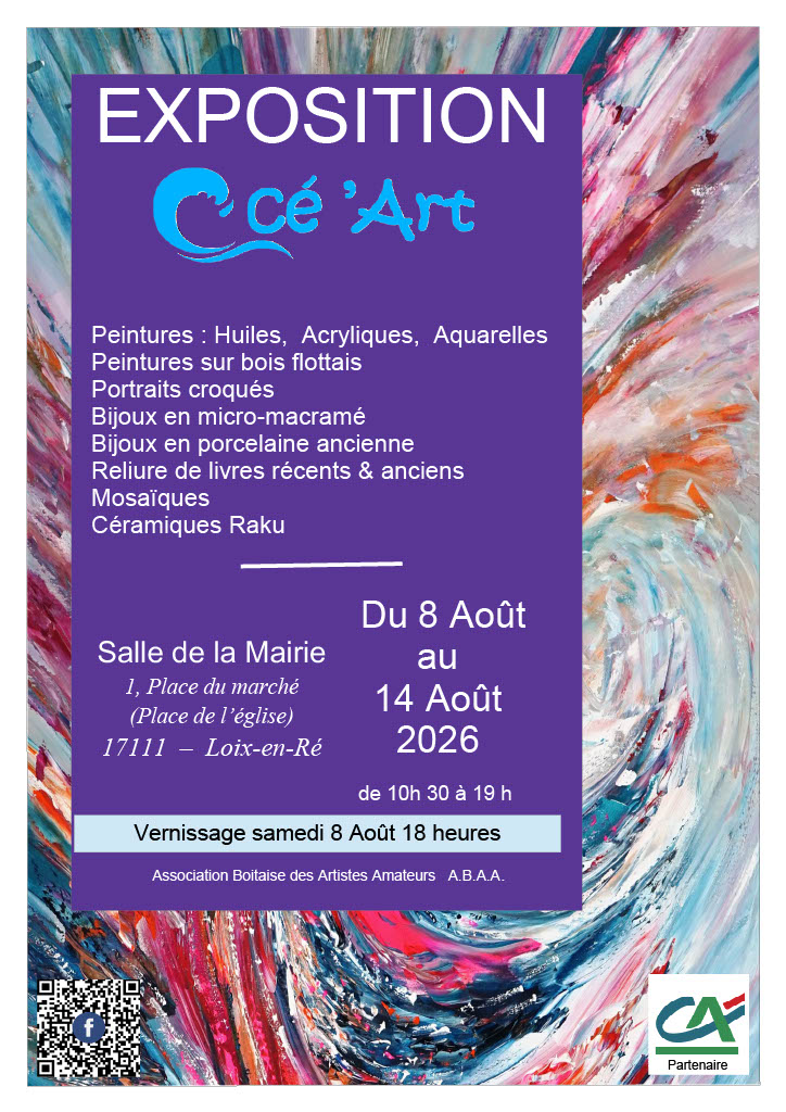 Exposition Océ'Art : peinture, bijoux, reliure, mosaïque, céramique
