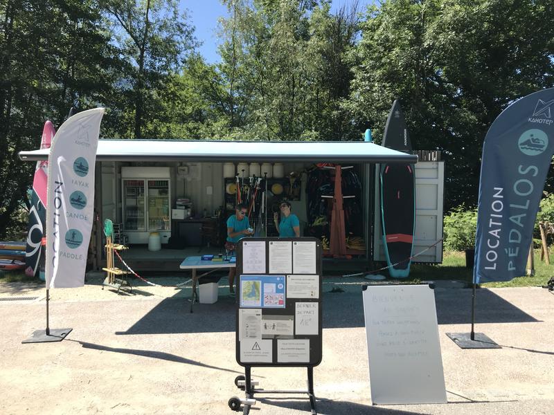 Locations nautiques lac d'Aiguebelette