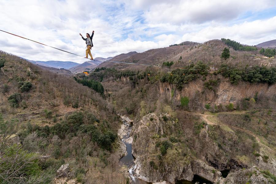 Marché des créateurs : slackline & highline