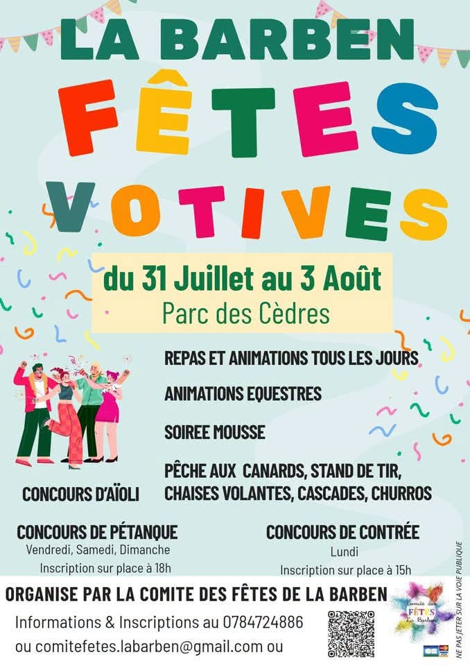 Fêtes votives de La Barben : Grand Aïoli