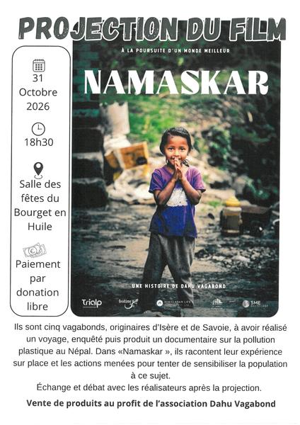 Projection du film Namaskar