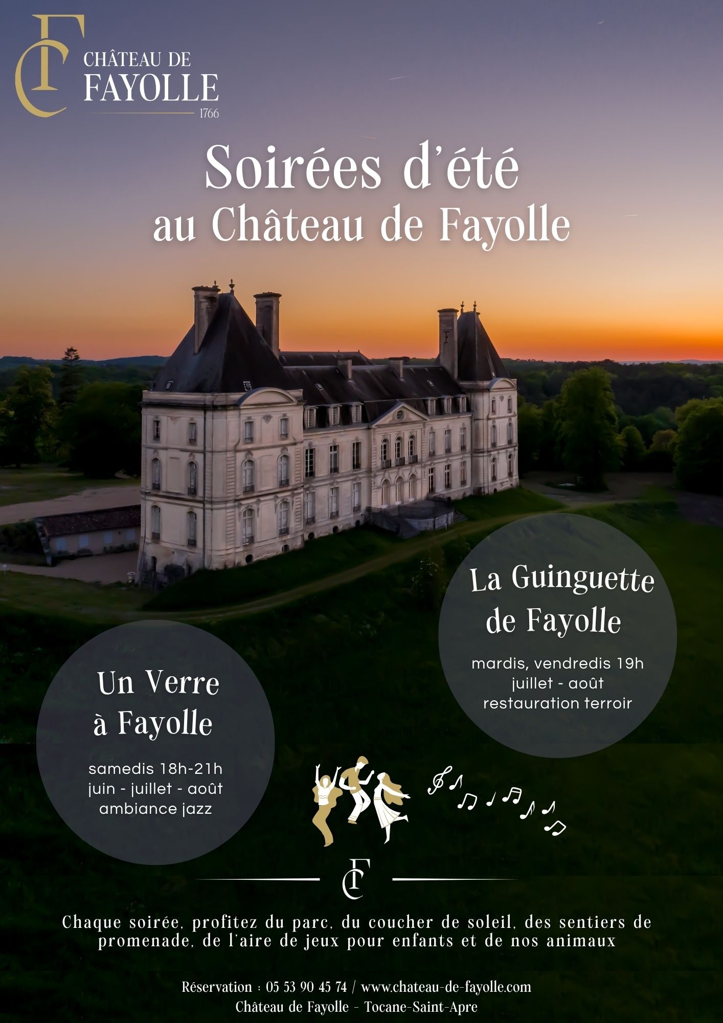 Les Soirées : Un verre à Fayolle - Chateau de Fayolle