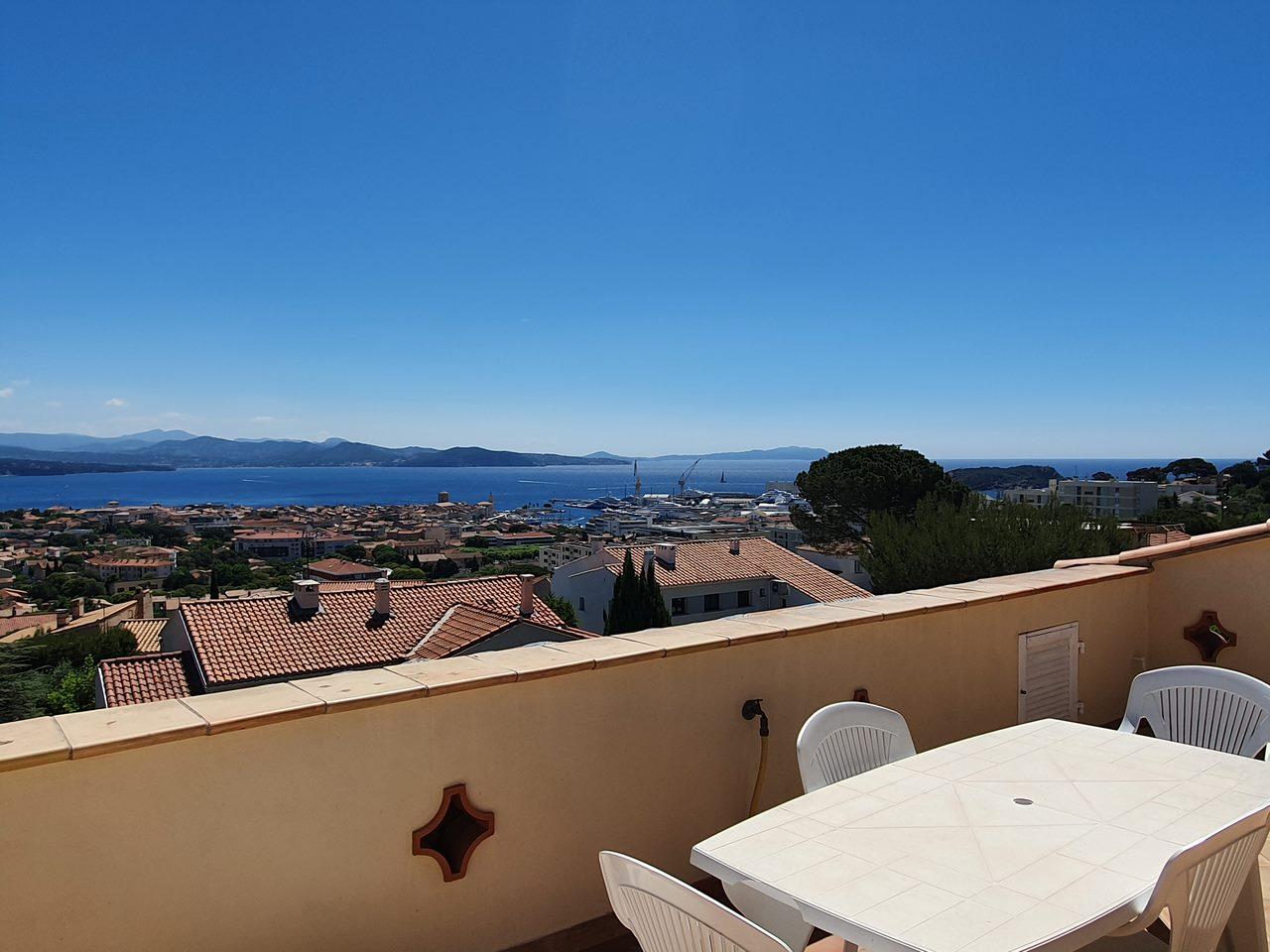 Appartement toit terrasse vue mer panoramique