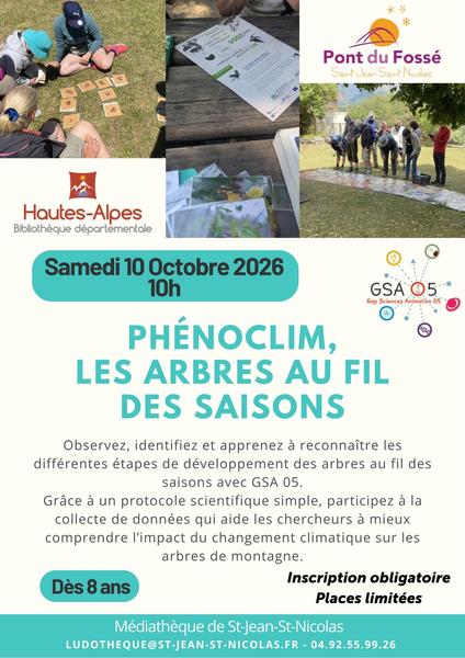 Phénoclim, les arbres au fil des saisons