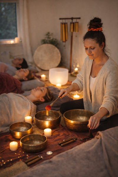 Bols tibétains : bain sonore et méditation