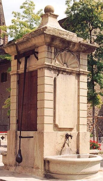 Fontaine à balancier