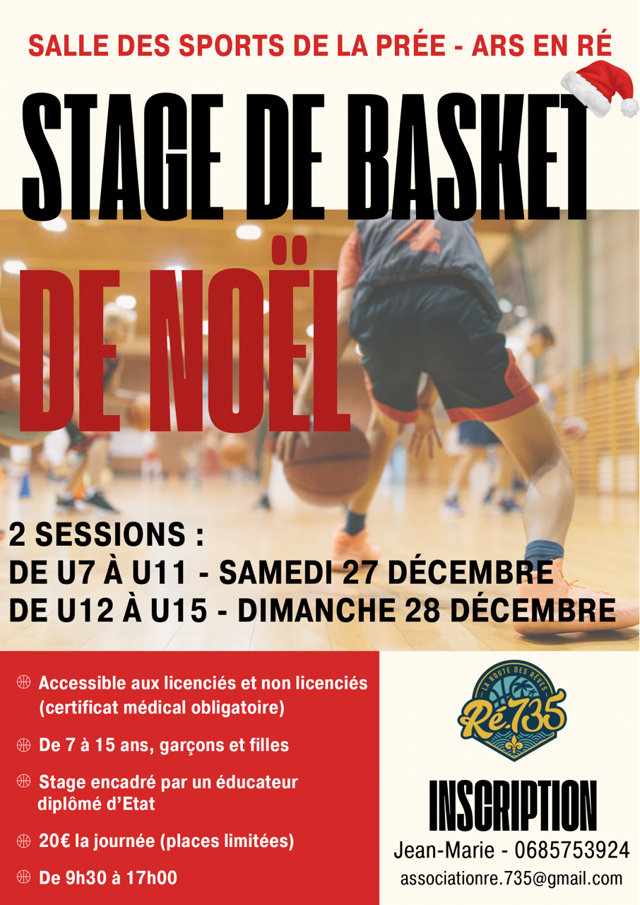 Stage de basket de Noël