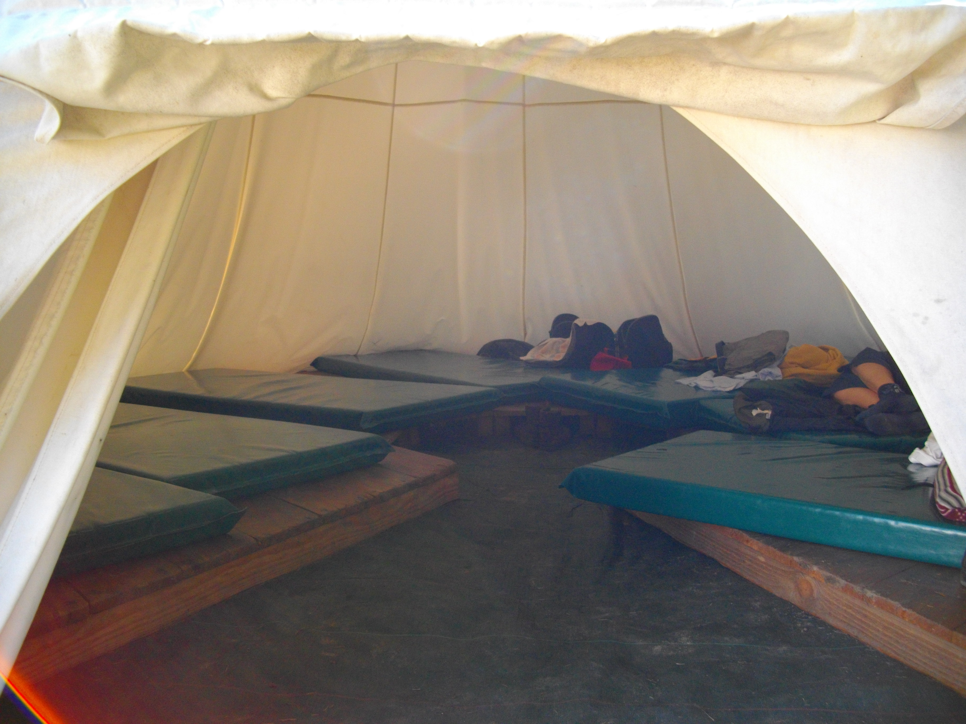 intérieur Tipi
