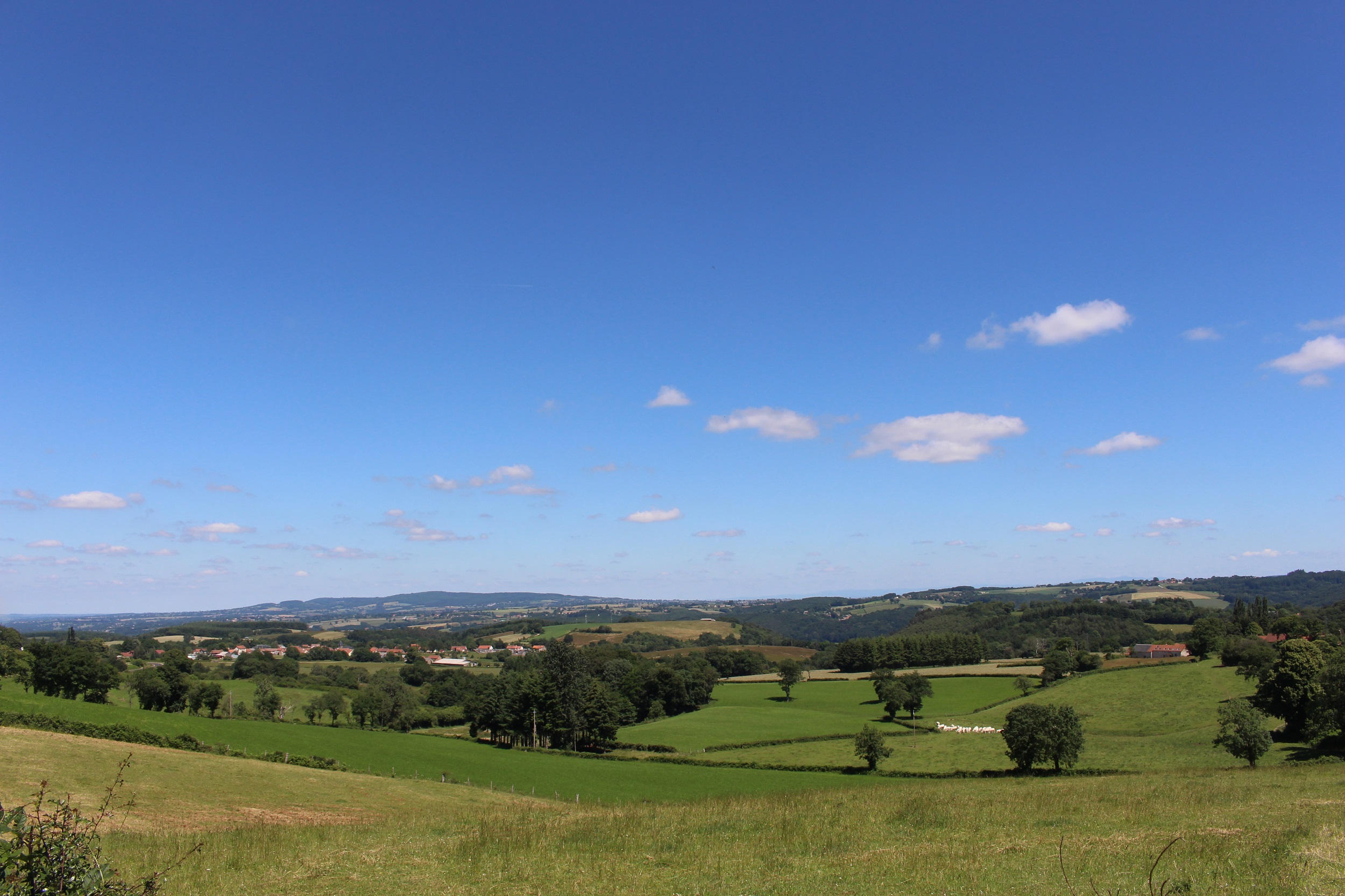 Panorama sur Pionsat