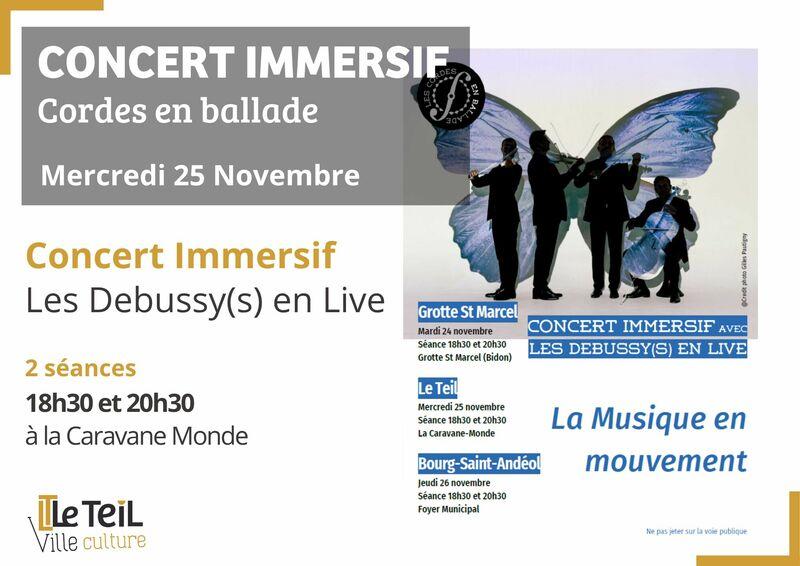 Concert immersif - Les Debussy(s) en live_Le Teil