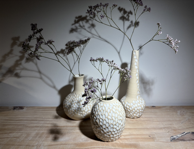 Vases soliflores des Poteries de Swane 