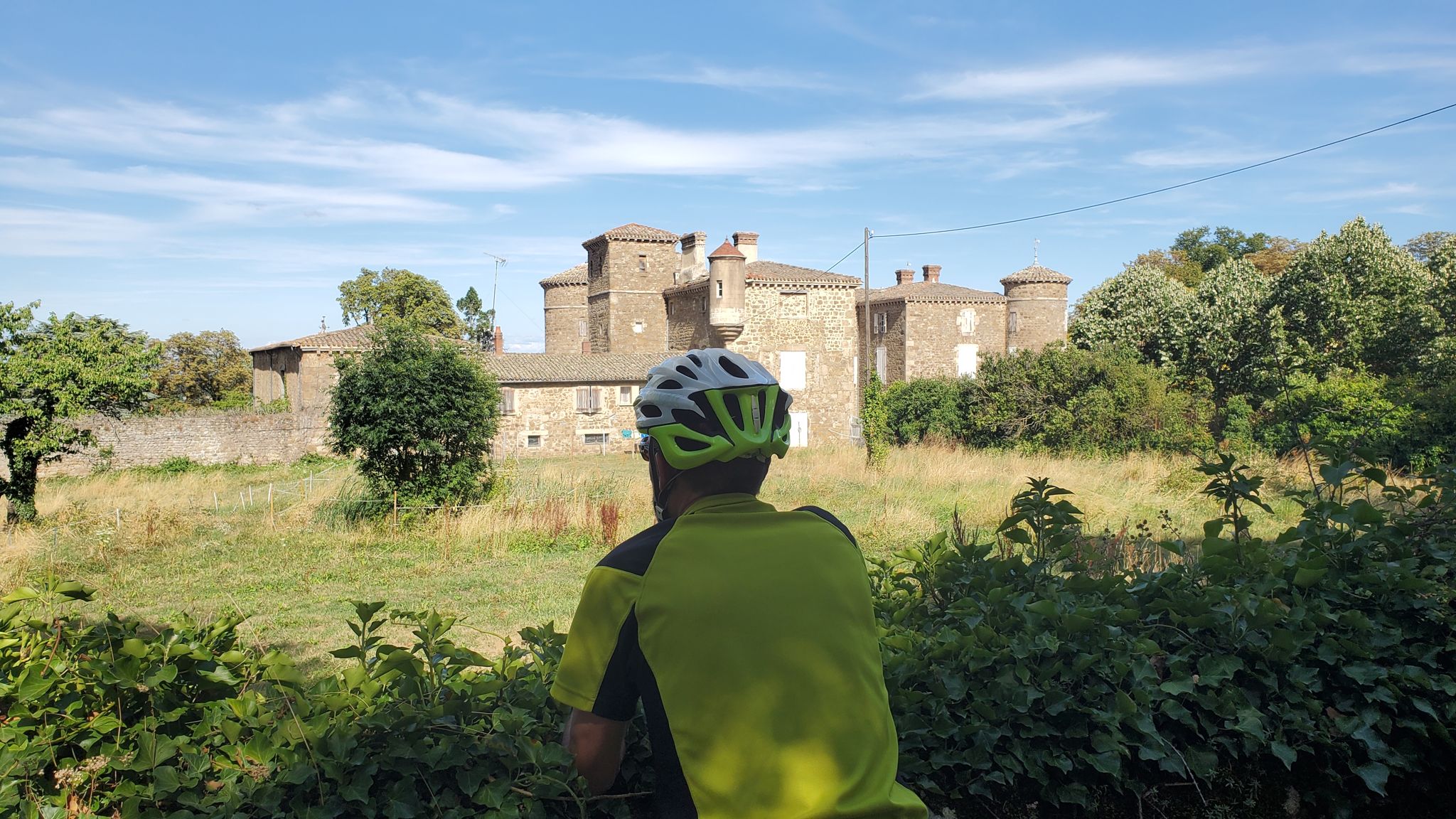 Château des Rillieux à Saint-Alban d'Ay