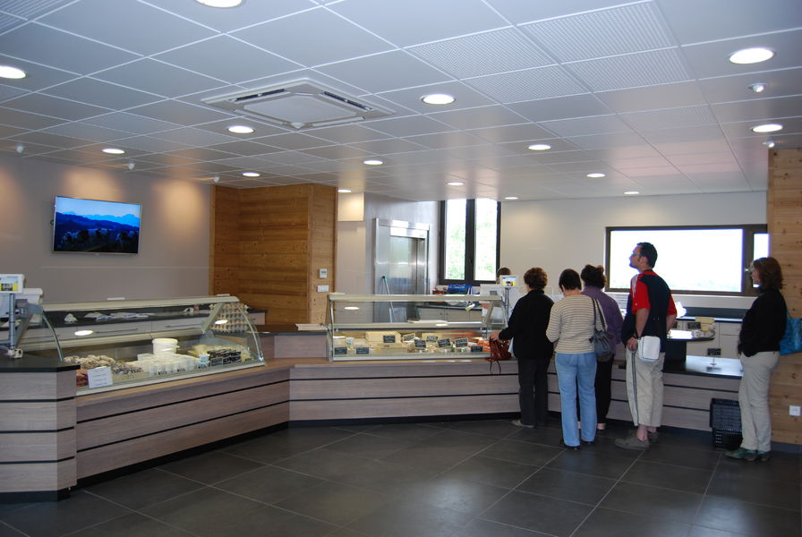 magasin de vente de la coopérative