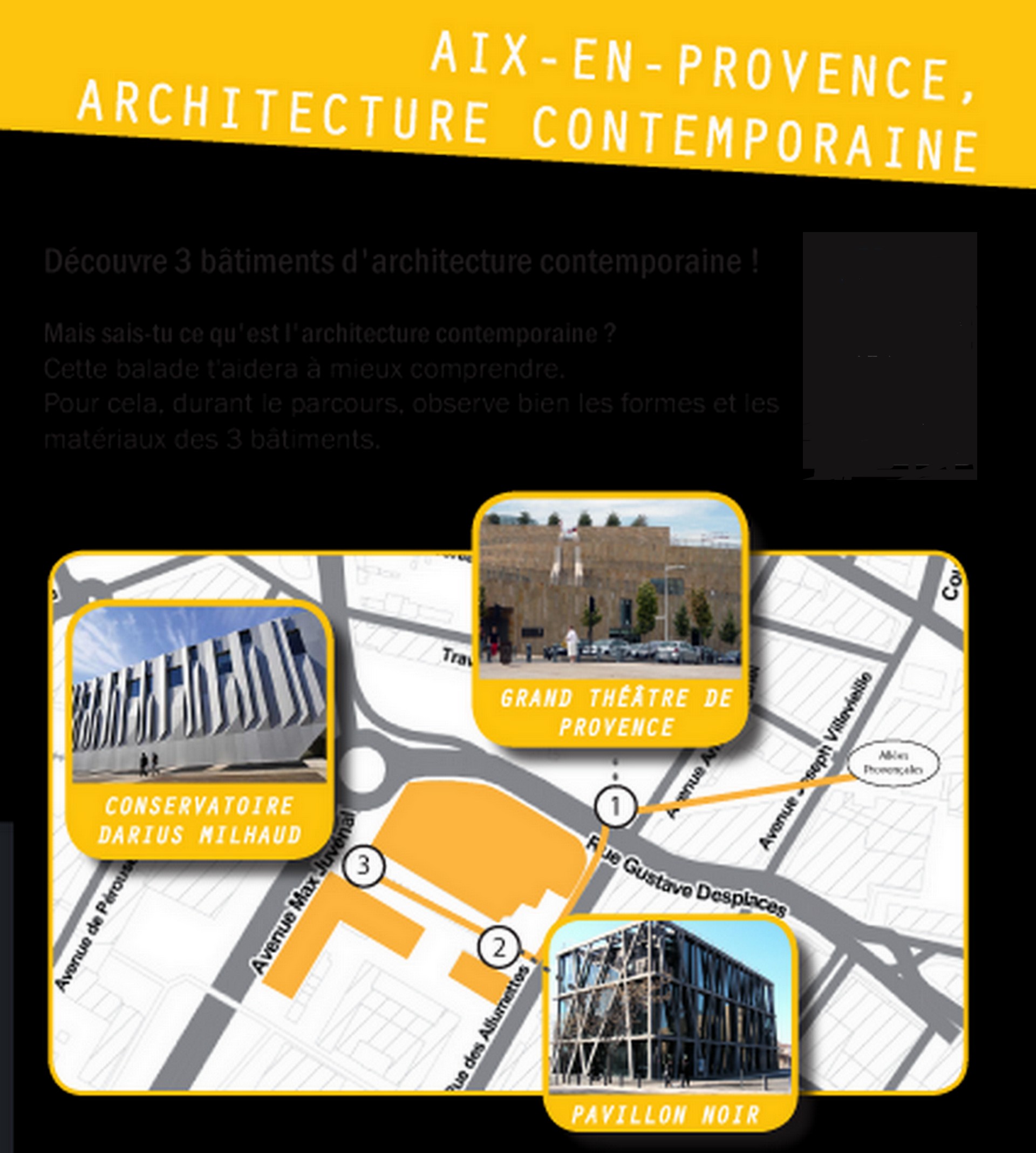 Aix moderne et contemporaine - Balade urbaine