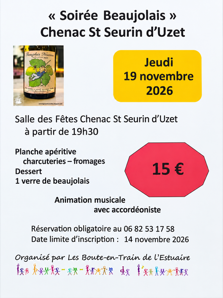 Soirée Beaujolais Nouveau