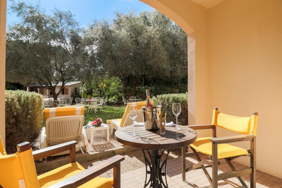 Balcon rez de jardin