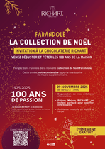 Chocolaterie RICHART : Portes ouvertes Noël et centenaire