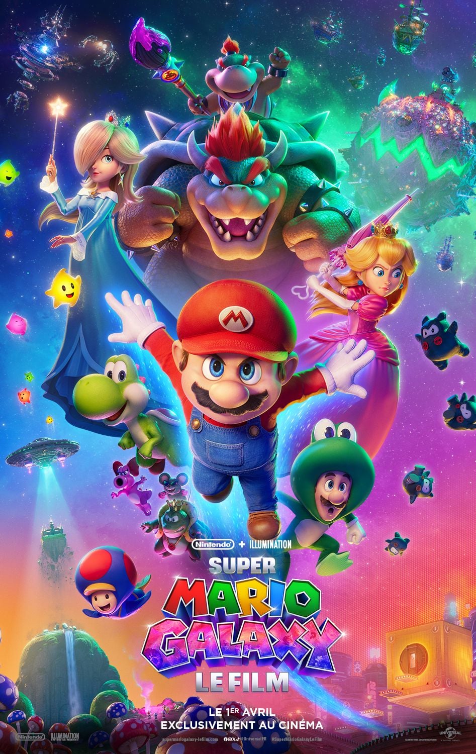 Cinéma – projection du film « Super Mario Galaxy »