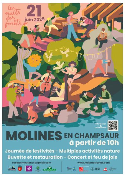 Nuits des forêts à Molines_La Motte-en-Champsaur - © Nuits des forêts à Molines_La Motte-en-Champsaur Nuits des forêts à Molines_La Motte-en-Champsaur - © Nuits des forêts à Molines_La Motte-en-Champsaur