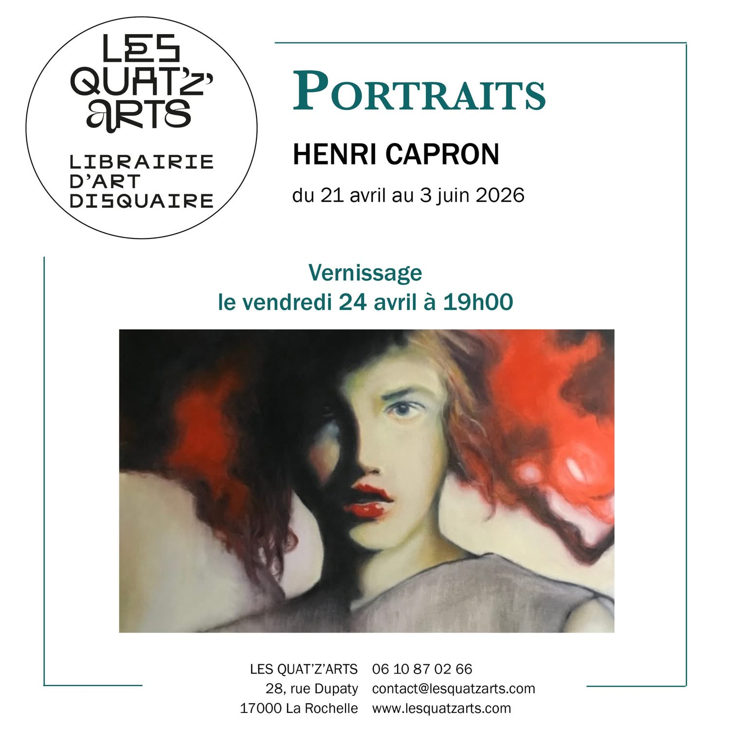 Exposition - Portraits - Henri Capron