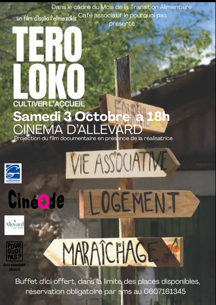 Projection documentaire Tero Loko et buffet local