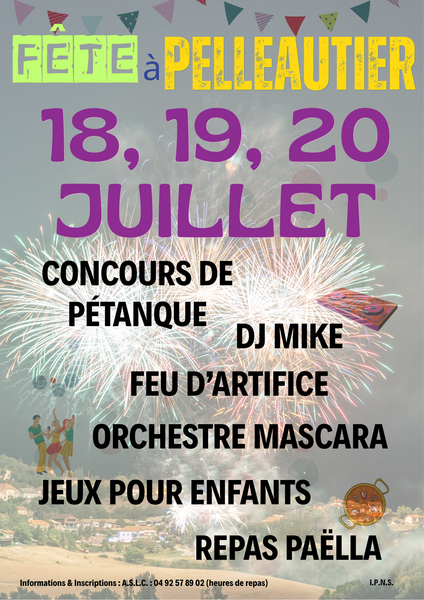 Fête à Pelleautier