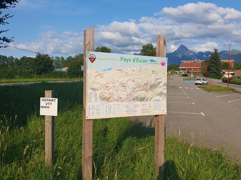 Départ circuits VTT Gavot