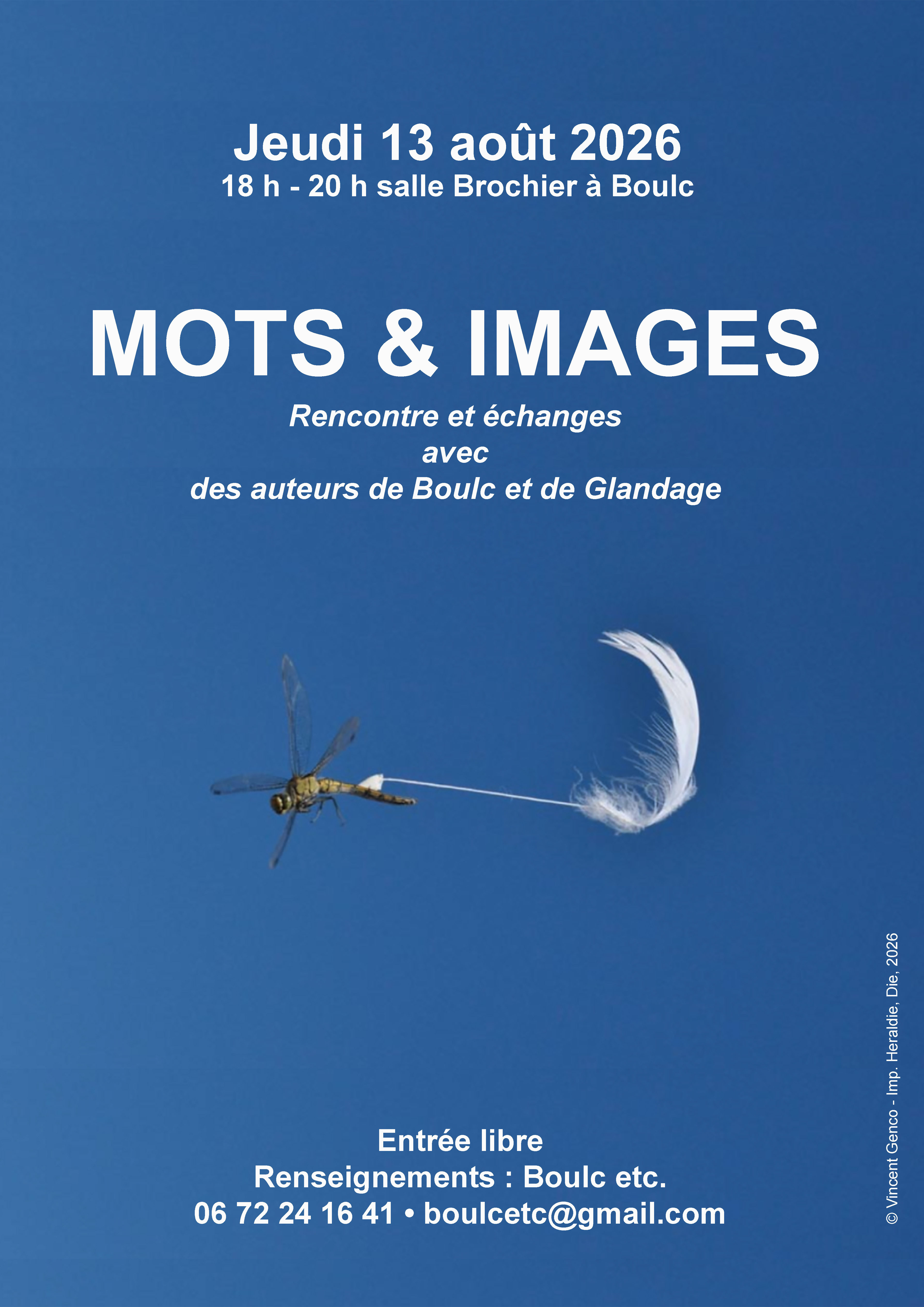 Renconctre Littéraire - Mots & Images- rencontre avec des auteurs