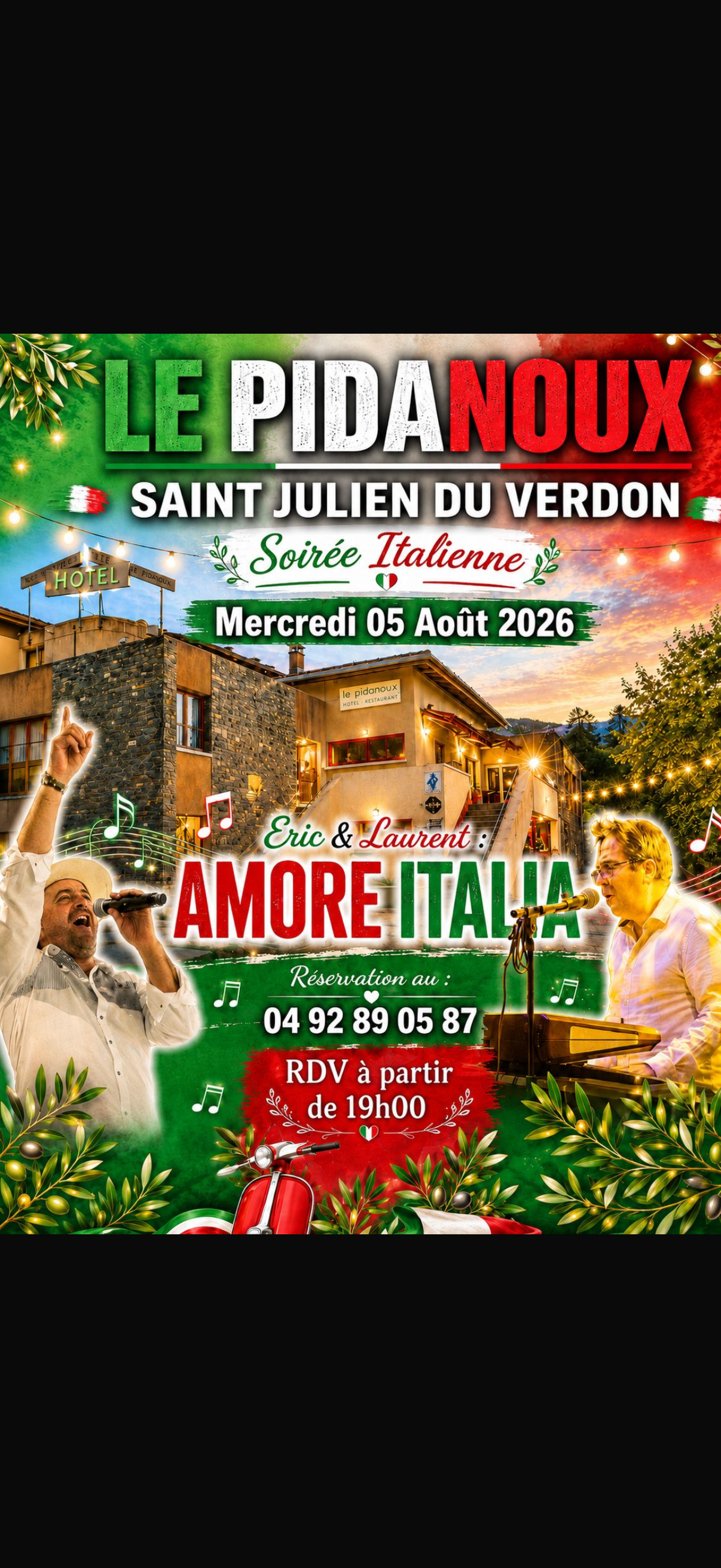 Soirée Musicale Italienne
