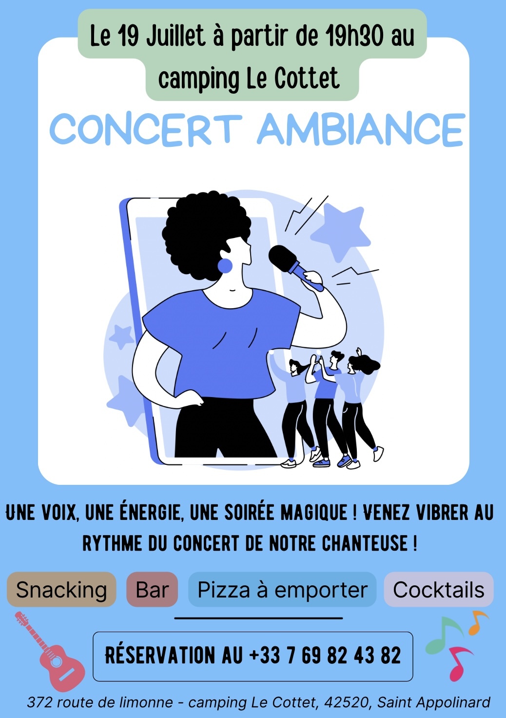 Concert ambiance