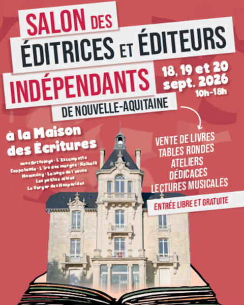 Salon des éditeurs et éditrices indépendants de Nouvelle-Aquitaine