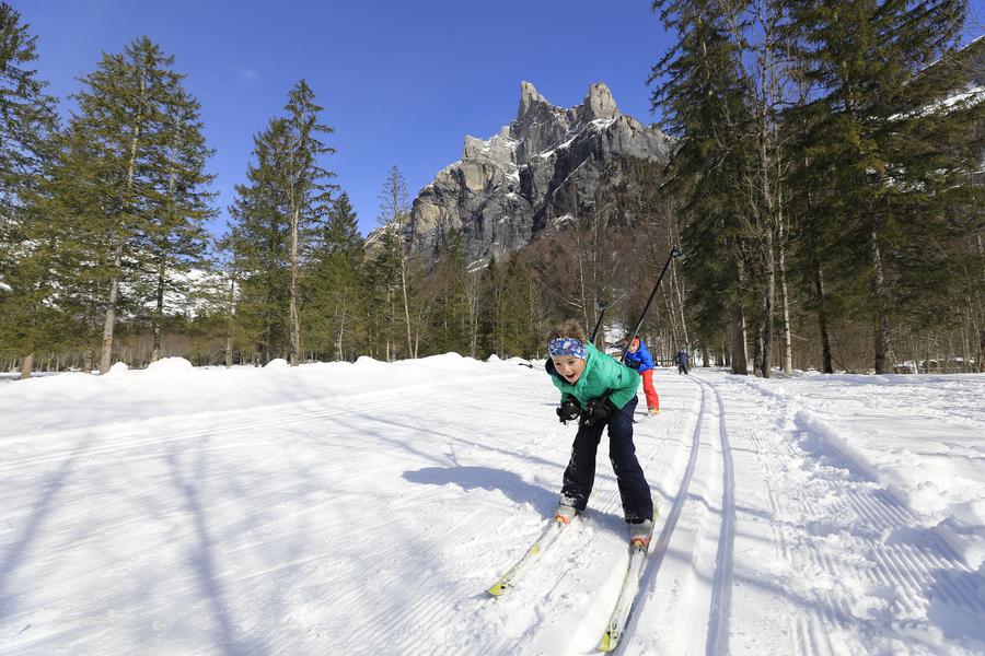 Piste bleue : Circuit du Fer-à-Cheval_Sixt-Fer-à-Cheval