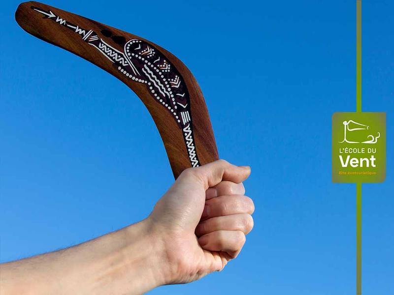 L'envol du boomerang