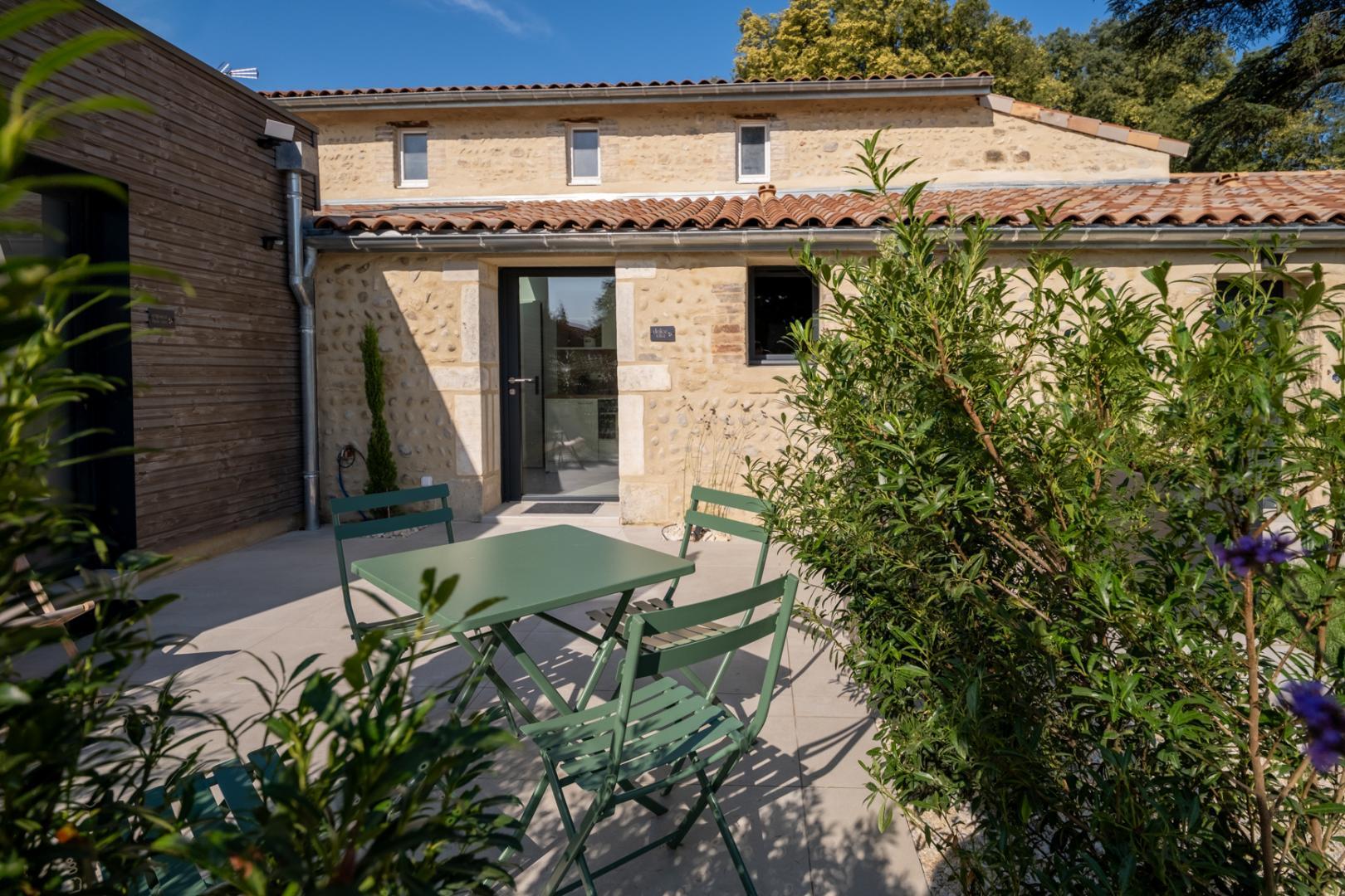 L'entrée du gîte