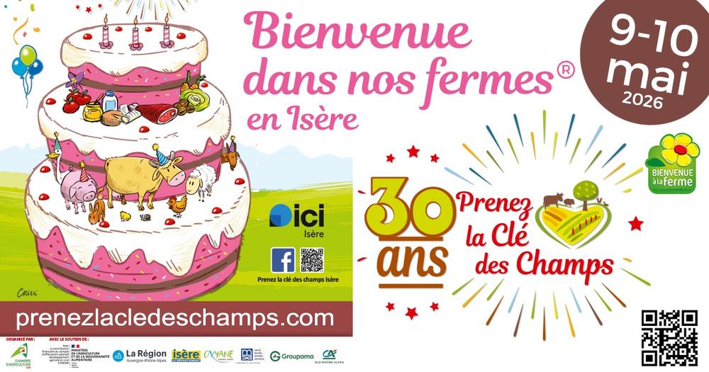 Prenez la Clé des Champs aux Balcons du Dauphiné