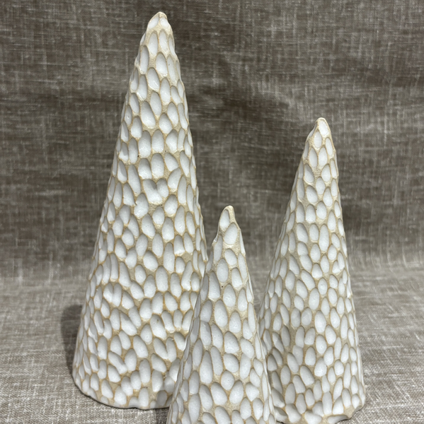 Sapins en céramique des Poteries de Swane 