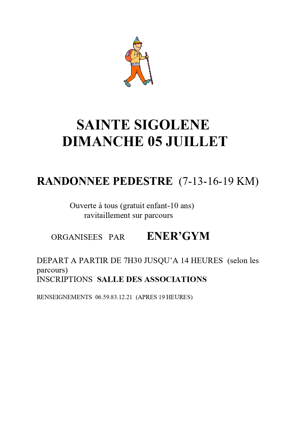 Randonnée pédestre