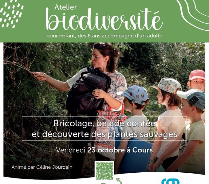 Atelier biodiversité en famille