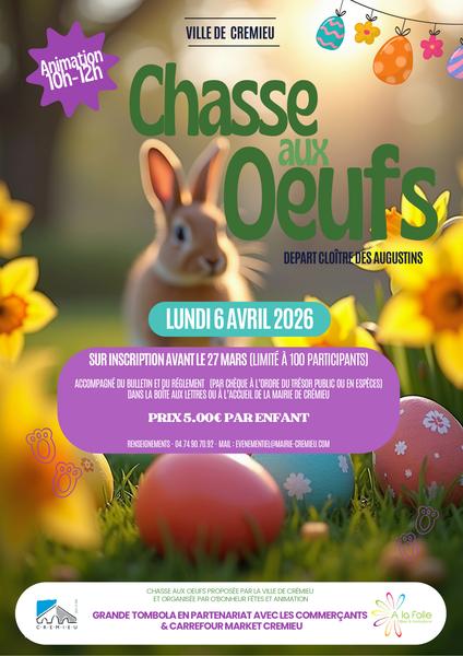 10e Chasse aux oeufs à Crémieu_Balcons du Dauphiné