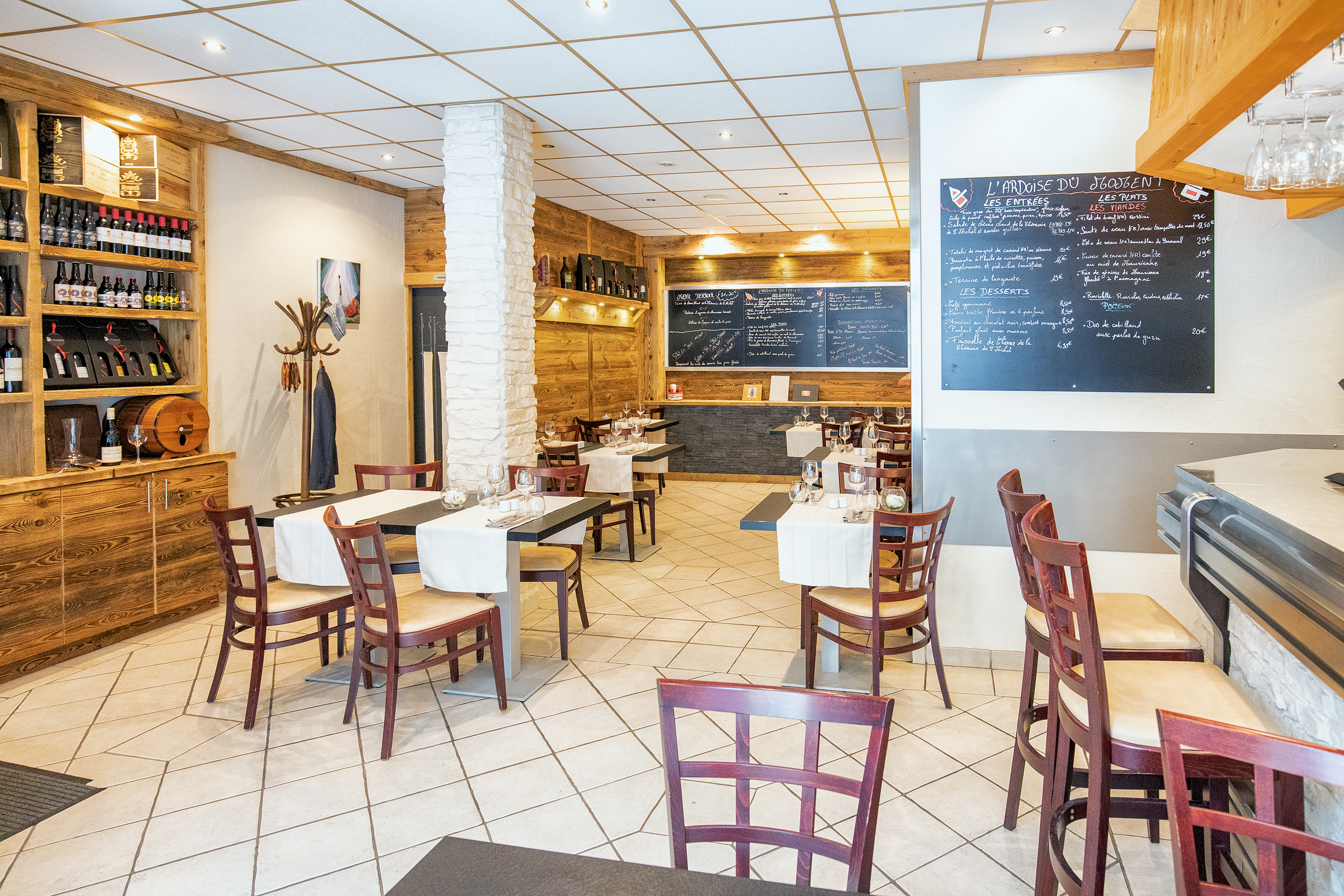 La salle de restaurant