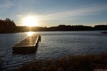 Coucher de soleil sur le Lac