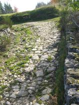 chemin pavé