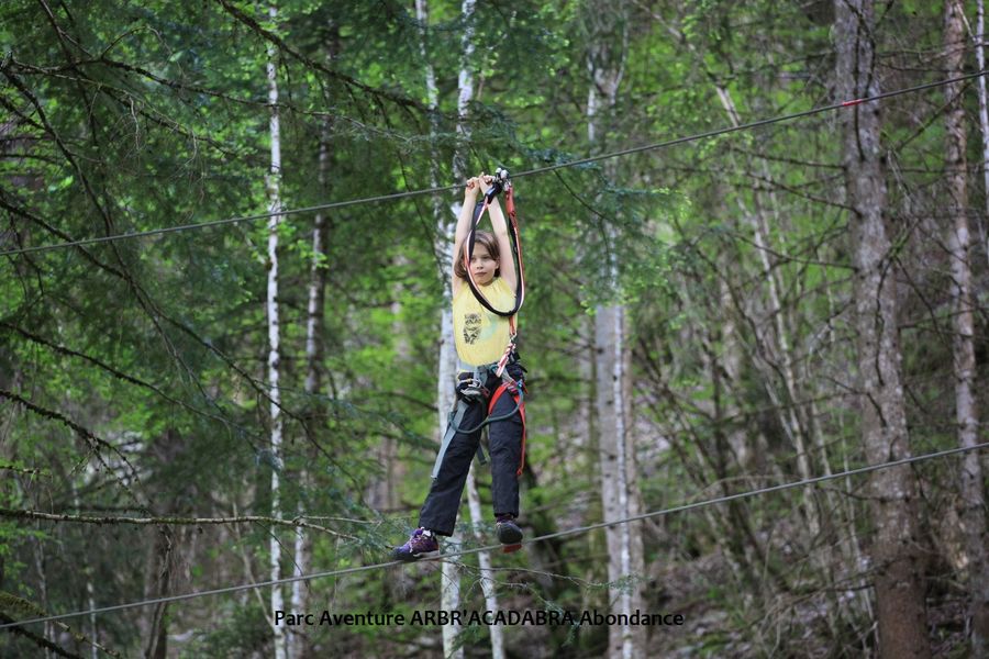 Parcours aventure Arbr'acadabra - Abondance