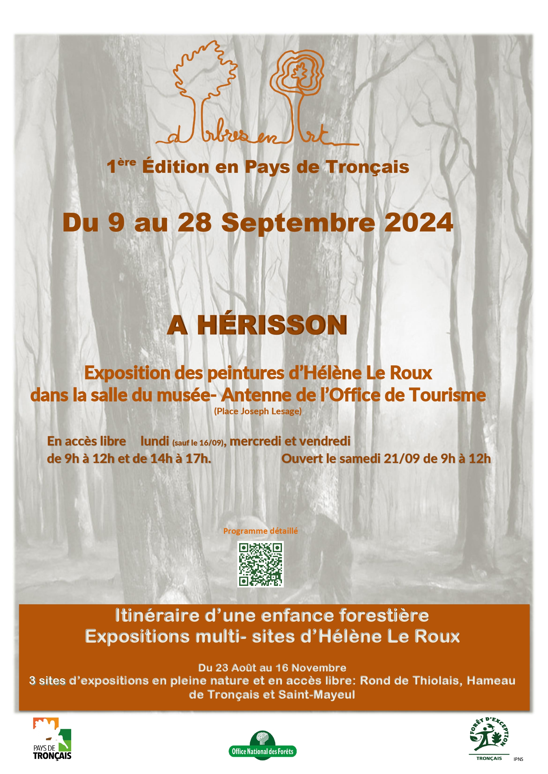 1ère Edition D'Arbres en Art- Hérisson