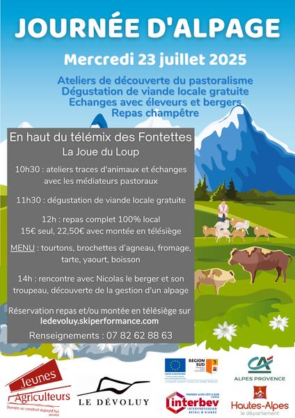 Alpenweidedag met de Jonge Landbouwers_La Joue du Loup